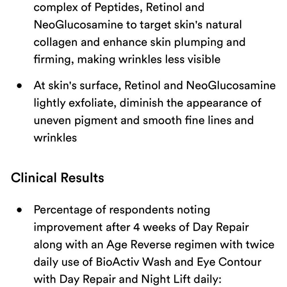 $10❤️‍🔥 LAST 1! Exuviance Age Reverse Day Repair SPF30 Retinol Face Cream - Picture 6 of 7